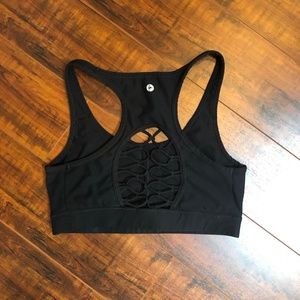 90 Degree by Reflex S Sports Bra Top Criss Cross